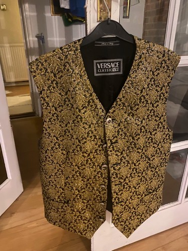 Versace classic waist coat - versace,
