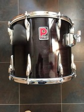 Vintage Premier 14 x12  Black Shadow resonator Tom Drum