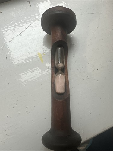 Vintage wooden sand - vintage, timer