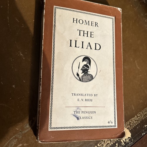 The iliad homer penguin - iliad,