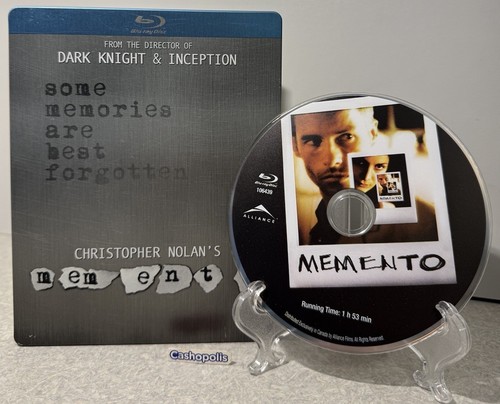 Memento steelbook blu ray - memento,
