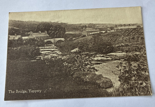Vintage postcard the bridge - postcard,