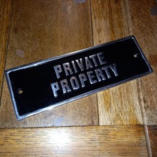 ANTIQUE/VINTAGE STYLE 'PRIVATE