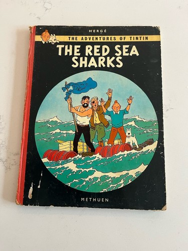 Vintage herge tintin book - vintage,