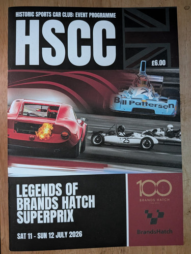 Hscc legends brands hatch - of,