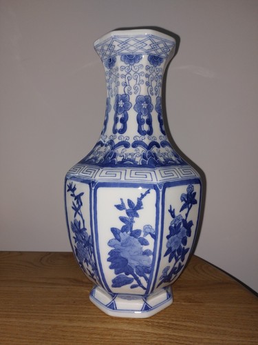 Large blue and white - and, chinese