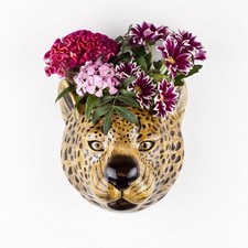 Leopard Wall Vase By Quail