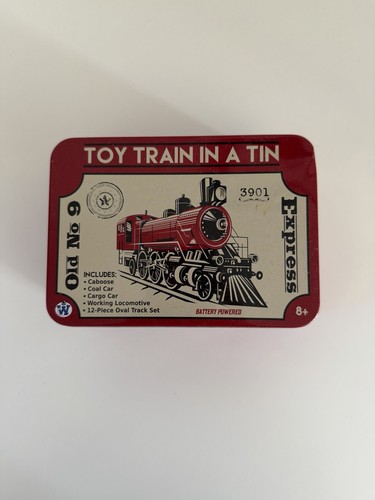 Toy train tin - in, set