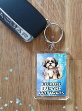 Lhasa Apso Keyring Gift