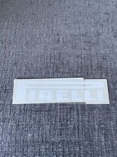 Vintage Pirelli Racing White