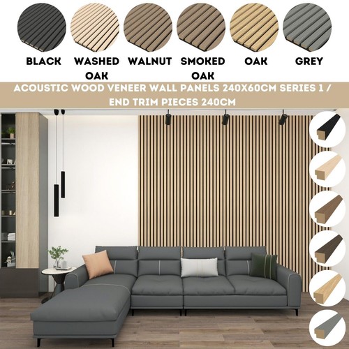 Luxury acoustic wall slatted - wall,