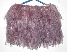 Rare TOPSHOP Rose Pink Satin Feather Flutter Short Mini Skirt Lined UK 6 34 2