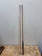 VINTAGE ANTIQUE FISHING TACKLE - 3 PIECE, SPLIT CANE ROD WITH BAG