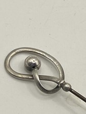 ANTIQUE SILVER HAT PIN