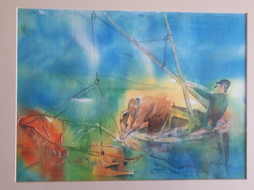 Large original watercolour - large,