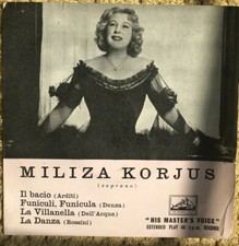 Miliza Korjus Il Bacio 7"