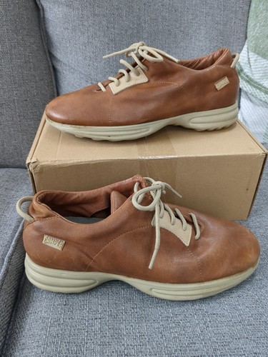 Camper brown leather lace - camper,