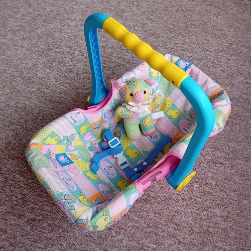 Vintage baby born car - baby, seat