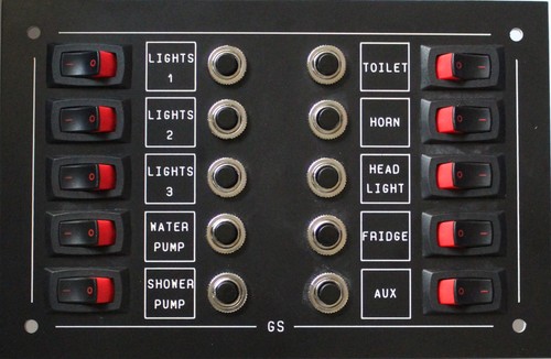Marine 10way switch - marine, circuit