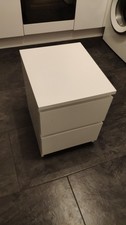 IKEA White Malm 2-Drawer