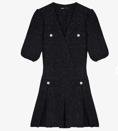 Maje riolette wrap front - maje, wrap-front