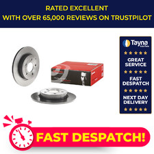 2x Brake Discs Pair Solid fits