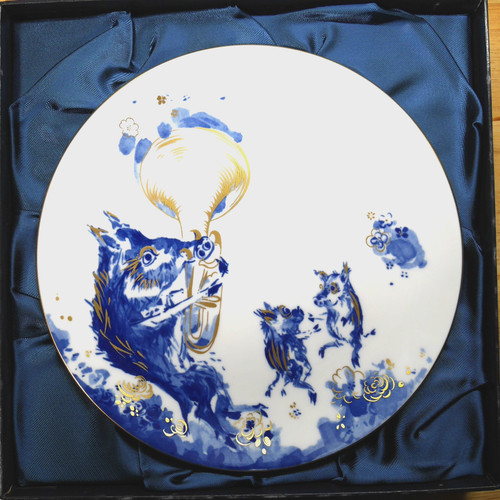 Meissen zodiac collector plate - zodiac,