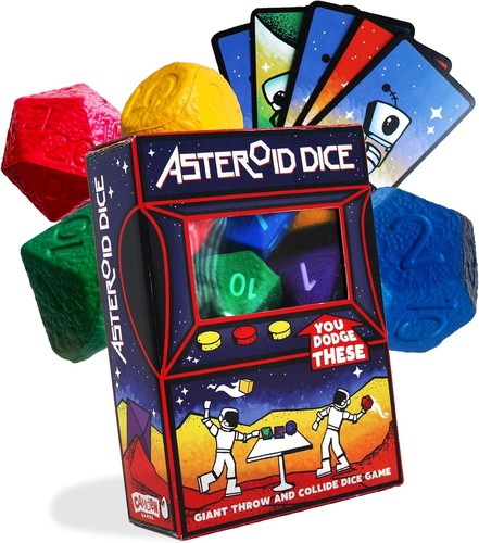 Asteroid dice giant squishy - asteroid,