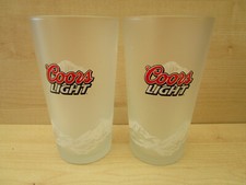 Pair of Coors Light Frosted