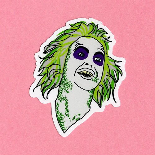 Beetlejuice sticker vinyl - sticker,