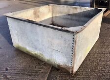 Vintage Galvanised Riveted