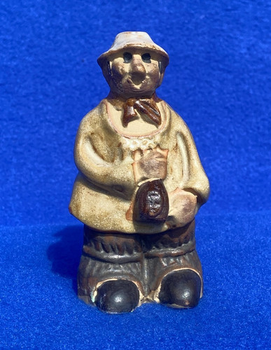 Vintage tremar pottery figure - pottery,