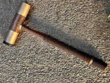 Antique 19th Century Ship Builder Shipwrights Caulking Hammer.