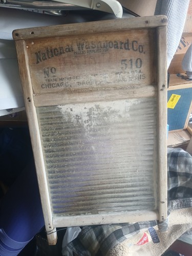 Vintage national washboard - national, no