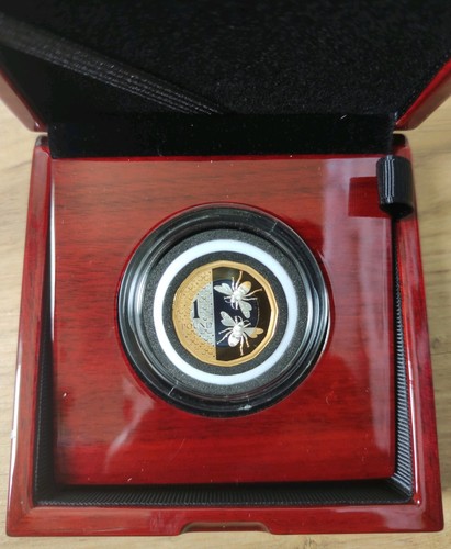 2023 silver proof pound coin - proof, 1