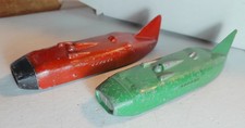 Vintage Dinky THUNDERBOLT Racing Car Land Speed Record Toy X2