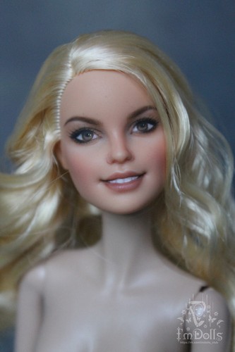 Ooak imdolls barbie - imdolls, head