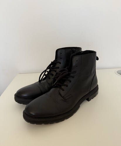 Vagabond leather boots black - leather,