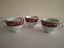 Waterside Fine China Burgundy