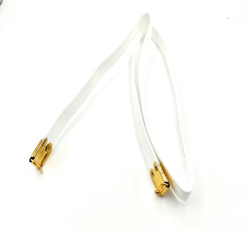 Sling white courlene - white, rifle