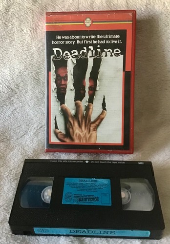 Deadline pre cert horror vhs - pre,