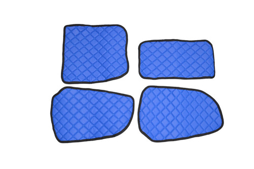 Blue eco leather - eco,