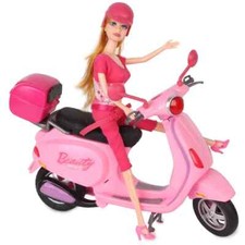 Barbie Doll Lovely Scooter
