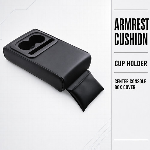 Car armrest cushion - car, center