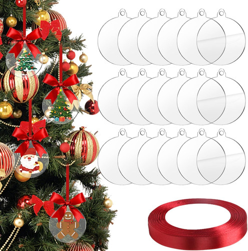 20pcs christmas acrylic - 20pcs,
