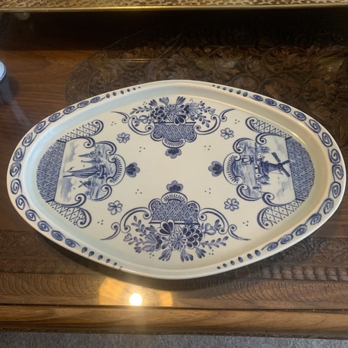 Delfts decorative plate blue - decorative,
