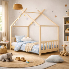 Kids Bed Frame 70x140cm Tree