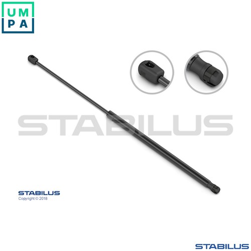 Gas spring bootcargo area - spring,