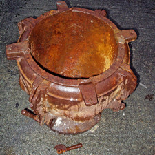 Antique  concrete Urn mold