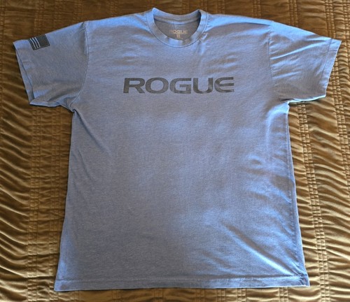 Rogue fitness blue shirt - rogue, xl